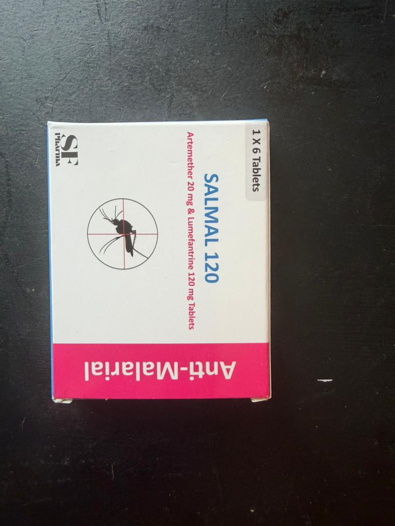 SALMAL 120 Anti-Malarial tablets by SF Pharma